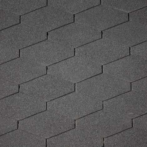 IKO Monarch Diamant Polymerbitumen-Dreieckschindel Farbe: 01 Schwarz 2,46m² Paket