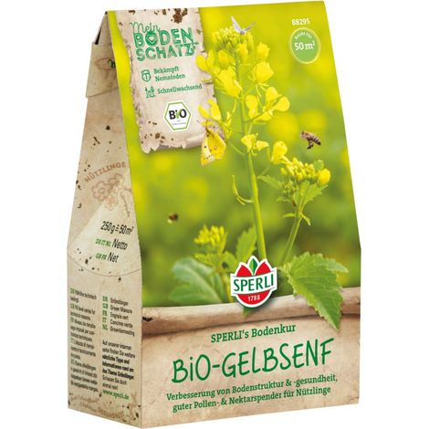 Sperli's Bodenkur Bio Gelbsenf 250 g Dünger (1/3)
