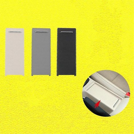 Cache-store gris pour console centrale (modèles 2009-2015) (1/5)