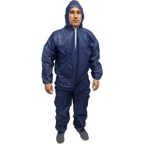 Combinaison intégrale bleue à usage unique taille XL UKAL (1/2)