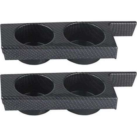 portavasos para coche con volante a la derecha para BMW Serie 5 E39 525I 528I 530I 540I M5 1997-2003, portavasos delantero portátil ()