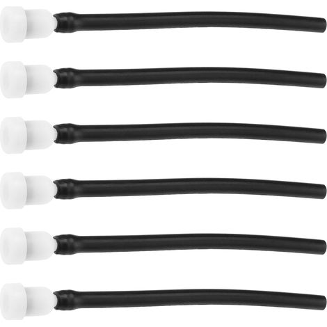6 piezas de tubo de purga de depósito de combustible para motosierras cortacéspedes compatibles con Stihl 021 023 025 MS250 028 029 MS290 038 048 Accesorios para motosierras (1/4)