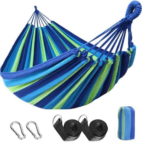 280 x 150 cm Hamac de Jardin, Charge max. 300 kg(Pour deux) (1/5)