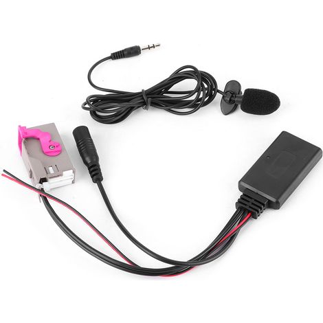 32-poliger Bluetooth-AUX-Adapter, tragbarer Autoradio-Audiokabelanschluss, passend für A3, A4, A6, A8 und TT (1/5)