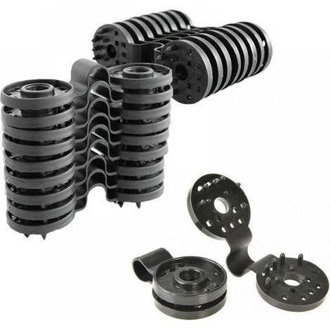 20pcs Clip de Fixation pour Brise Vue,Clip Spécial avec œillet en Plastique,Clips de Fixation Traités Anti-UV pour Brise Vue, Filet, Clôture, d'ombrage