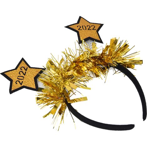 Joli serre-tête en forme d'étoile de Noël, résistant à la casse, pour FestivalGold 2022