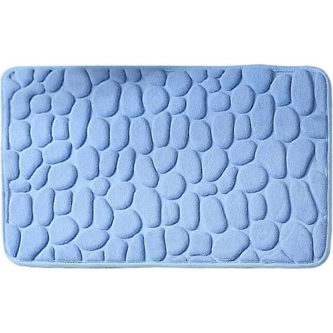 Saugfähige und rutschfeste Badematte aus Memory-Schaum, Massagematte für die Dusche, Oberfläche abwaschbar.