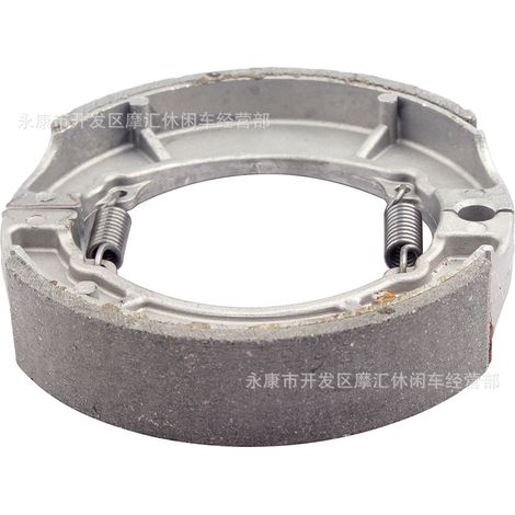 Compatible with front and rear drum brake pads and friction discs for Yamaha YBR125E 125K 2000-2008 EK models. (1/5)