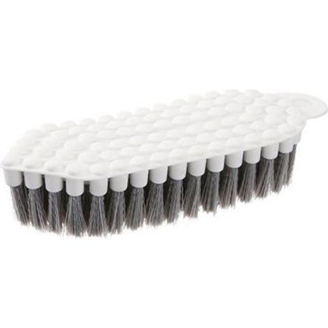 Brosse de cuisine flexible brosse à récurer poils doux PE PP nettoyage évier salle de bain anti-rayures gain de place (1/5)