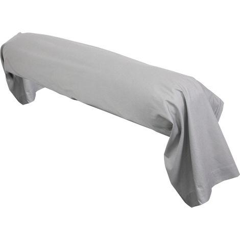 Taie de traversin uni coton ALTO 185x43 cm