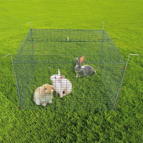 Cage repliable à pâturer volaille ou lapin (1/5)