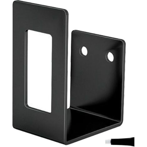 1 paire de porte-couvercle de casserole, organisateur mural sans poinçon, support de rangement de cuisine en acier inoxydable (1/5)