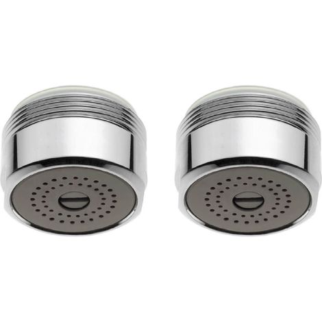 Économiseur D’Eau Robinet Mal Femelle 24mm Evier Lavabo, Diminuer Entre 30 Et 80% Votre Consommation (Male M24) (1/5)