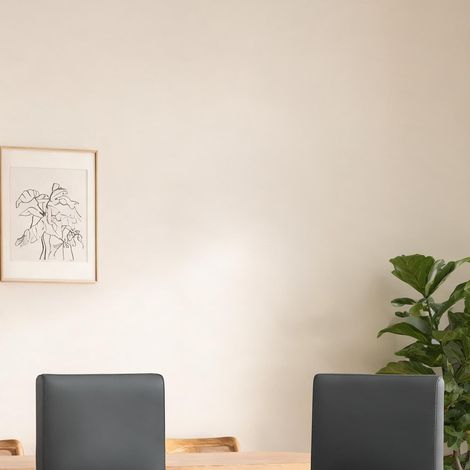 Tabourets de bar avec dossier en similicuir et bois massif (1/5)