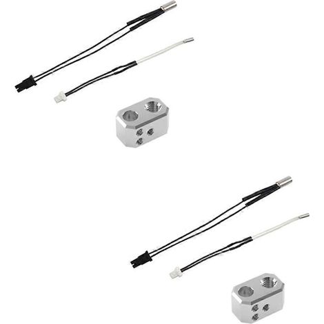 24V 40W Heizpatronen-Set mit Thermometer und Heizblock für Prusa MK4 3D-Drucker (Extruderteile). (1/5)