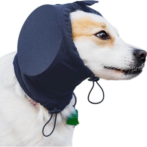 Protectores auditivos para perros – Diadema con amortiguación de ruido – Protección auditiva cómoda – Talla M – Azul (1/5)