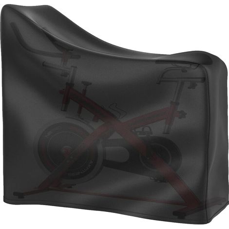 Housse de protection pour vélo d'appartement - coupe-vent, imperméable et durable - Tissu Oxford (164×66×155/152CM) (1/5)