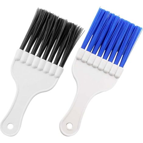 2 Pièces Outil de Nettoyage de Radiateur en Plastique Brosse de Radiateur et Peigne D ailettes pour Climatiseur pour Entretien et (1/4)