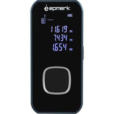 Jeffergarden Télémètre laser mini Lepmerk 60m, mesure de distance numérique avec capteur d'angle, calcul surface/volume (1/5)