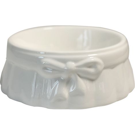 1 Bol céramique, motif nœud Noël, surface lisse, antidérapant, pour chien chat (1/5)