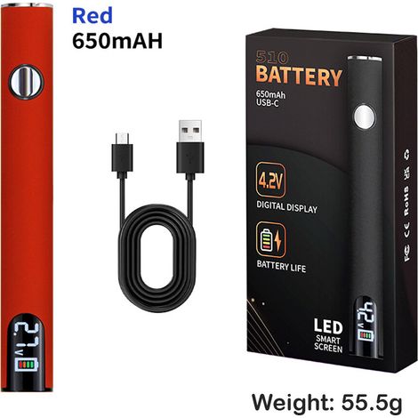 Soldering Iron - 650 Maha Battery - Usb Rechargeable - 2 7 V To 4 2 V Adjustable Voltage - For Electronics Repair - 1 Piece (1/5)