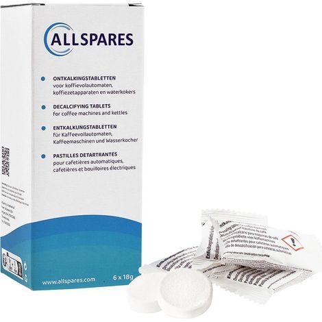 AllSpares Pastilles détartrantes 6st 3x