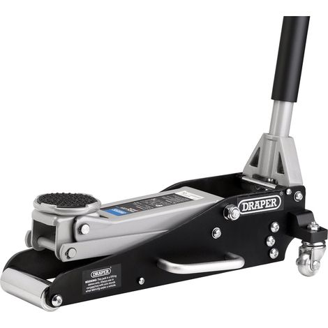 Draper 13624 Aluminium and Steel Racing Trolley Jack, 1.5 Tonne (1/2)