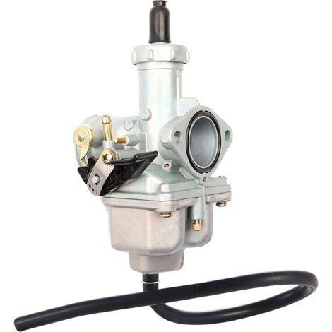 PZ27 27mm Carburetor with Replacement Carburetor Cable for 100cc 125cc 150cc 200cc Pit Dirtbike 3 Wheeler Go Cart Engine