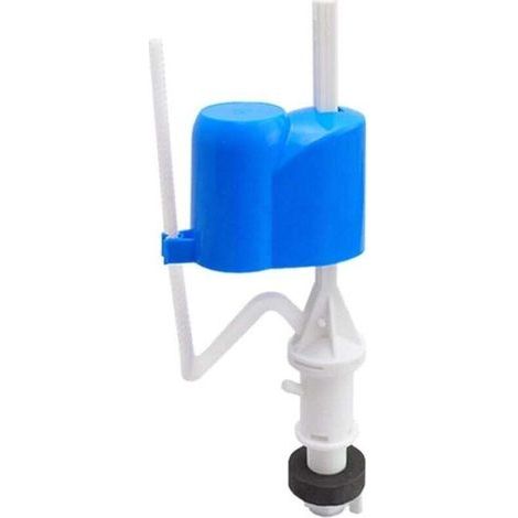 UlisemPlastique 1/2" Chasse d'eau entrée latérale Valve de remplissage d'arrivée, Remplacement Du Système de Chasse D'Eau (1/5)