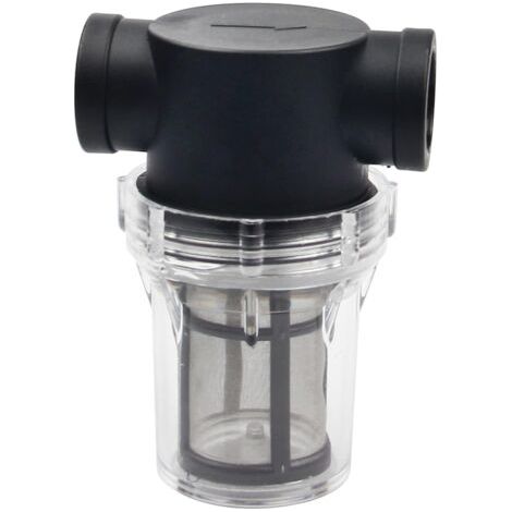 Beijiyi – Filtre pour pompe à eau 1' – Tamis en acier inoxydable 100 mailles – Pré-filtre lavable pour protection contre débris