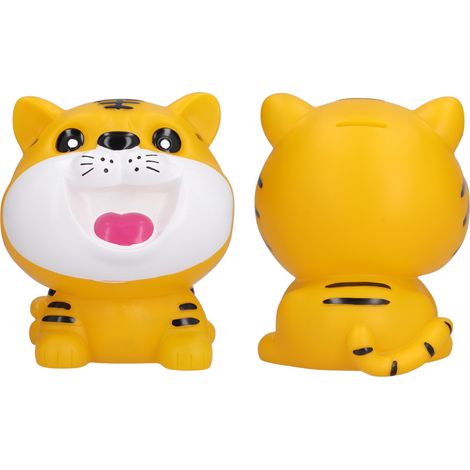 Tirelire Anti-Chute Étanche pour Enfants - Cadeau Anniversaire Garçon Fille (Modèle Tigre Hip Hop) (1/5)