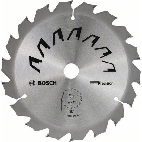 Bosch Accessories Precision 2609256D62 Hartmetall Kreissägeblatt 150 x 16 mm Zähneanzahl: 18 1 St.