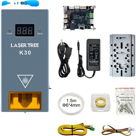 Module Laser, 40W de Puissance Optique, Assistance à Air Intégrée, LT-K30 30W, LT-K30 30W, Prise EU (1/2)