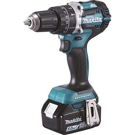 Makita DHP484RT3J Trapano Percussione Batteria 18V LXT BRUSHLESS 3x5,0Ah 54Nm