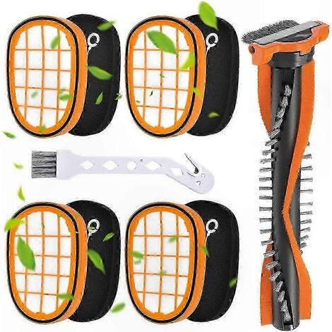 Replacement Filter and Brush for Speedpro Max Vacuum Cleaner Accessories (1/4)