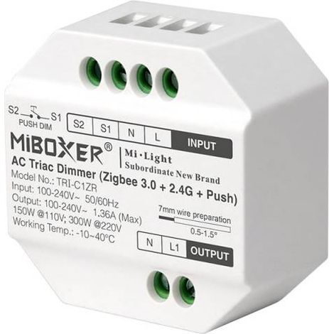 ZigBee Regulador TRIAC Dimmer 220V, RF-multifunción