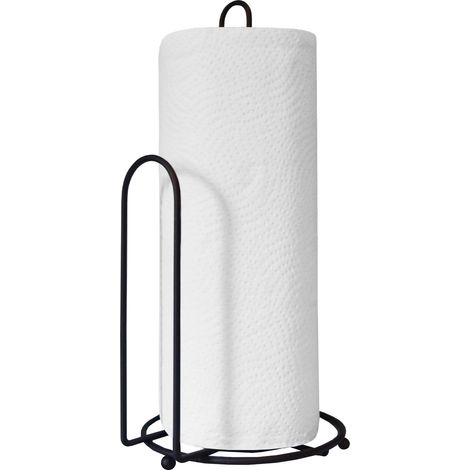Porte-essuie-tout de comptoir, distributeur d'essuie-tout pratique à une main, style ferme, bronze (1/5)