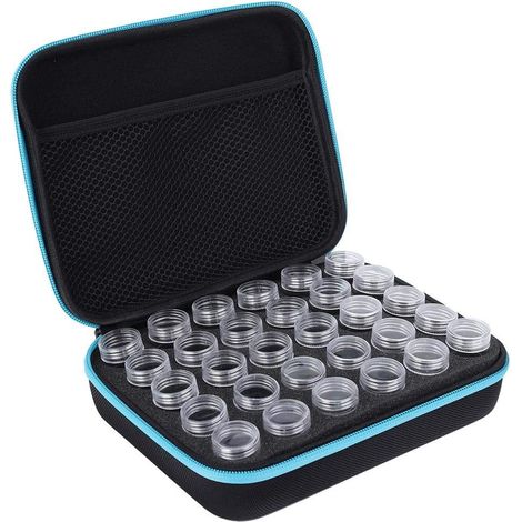 Boîte de rangement trente compartiments pour diamant peinture sac de stockage pour perles et accessoires