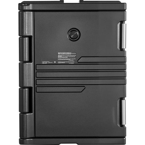 Mophorn Thermobox 90 L, Isolierbox für Warm- und Kühlhaltung, Transportbehälter aus LLDPE 650 x 450 x 620 mm, Speisen- und Getränkebox, Thermobehälter für unterschiedliche Pfannengrößen (ohne Einsatz) (1/5)
