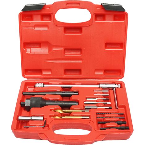 Kit di riparazione filettature candelette ed estrattore Breckner Germany (1/4)