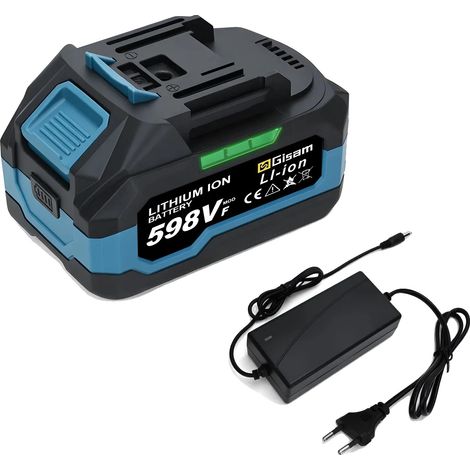 Batería recargable, capacidad de 4,0 Ah, voltaje de 18 V, 1x598VF-1xCargador (1/2)