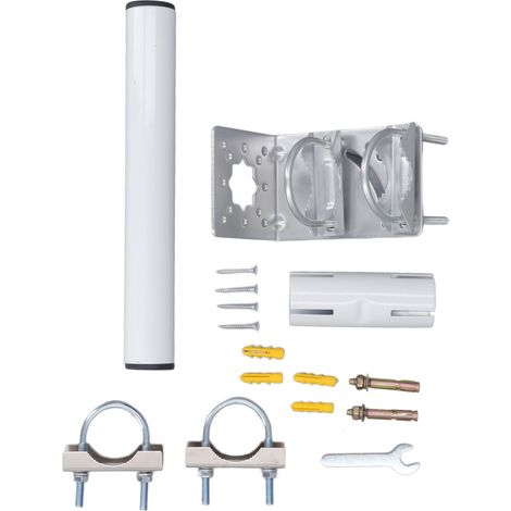 Kit de montage Starlink Support de toit mural court en acier inoxydable pour parabole rectangulaire V2 (1/5)