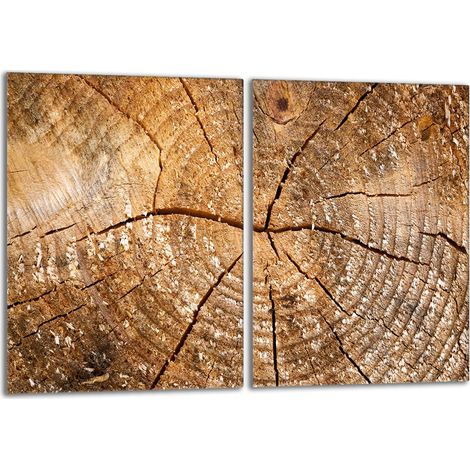 Piastra protettiva in vetro per stufa 2x40x52 Legna (1/5)