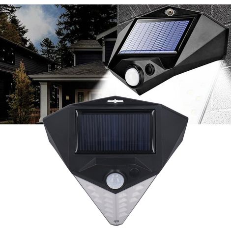 Applique murale solaire à 3 modes avec détecteur de mouvement, étanche IP65, 36 LED, idéale pour l'extérieur (cour, porche, jardin). (1/5)