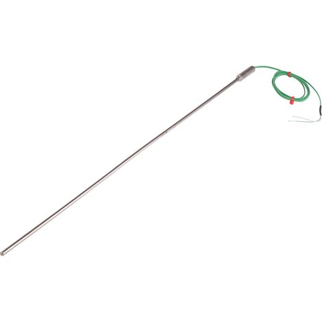 Thermocouple type K Ø 4.5mm, L 500mm, +1100°C max à Câble ( Prix pour 1 )