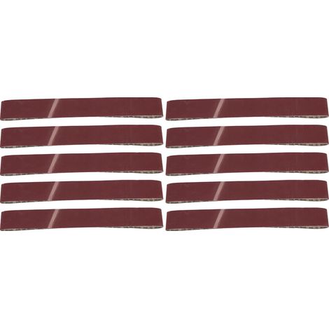 Ortviai Bande abrasive en oxyde d'aluminium GXK51-B, 915 x 50 mm, grain 600, lot de 10 (1/5)