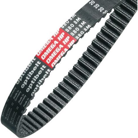 Courroie synchrone OPTIBELT Caoutchouc, 330mm x 9mm, 66 dents ( Prix pour 1 )
