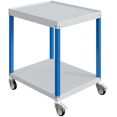 Werkstattwagen blau - 2 Platten 700x1215mm - Tragkraft 150kg - W020060012-BIGC