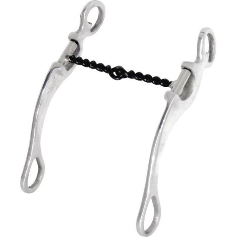 Morsure occidentale articulée en aluminium avec bouche à verrouillage rotatif
