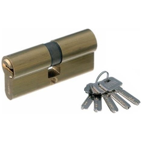 Cilindro Seguridad 33X33Mm Se:33-33 Laton Leva larga Mcm (1/5)